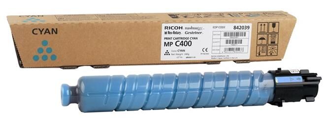 Ricoh MP C400 Cyan Mavi Orjinal Fotokopi Toneri MP C300-401 10.000 Sayfa