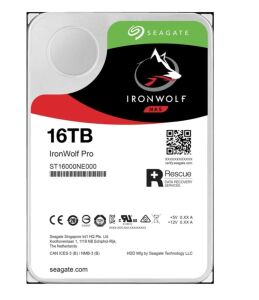 Seagate 16TB IronWolf ST16000NE000 SATA 3.0 7200 RPM 3.5 Nas Harddisk (İthalat)