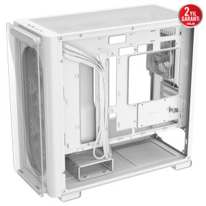 ASUS A23 PLUS TG ARGB WHITE Gaming Mid-Tower PC Kasası Beyaz / 90DC00K3-B19010