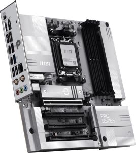 MSI PRO B850M-A WIFI7 PZ DDR5 HDMI-DP TYPEC PCIE 5.0 AM5 mATX BEYAZ