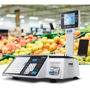 CAS CL3000 P 15 KG RS232 / Ethernet Boyunlu Barkodlu Terazi
