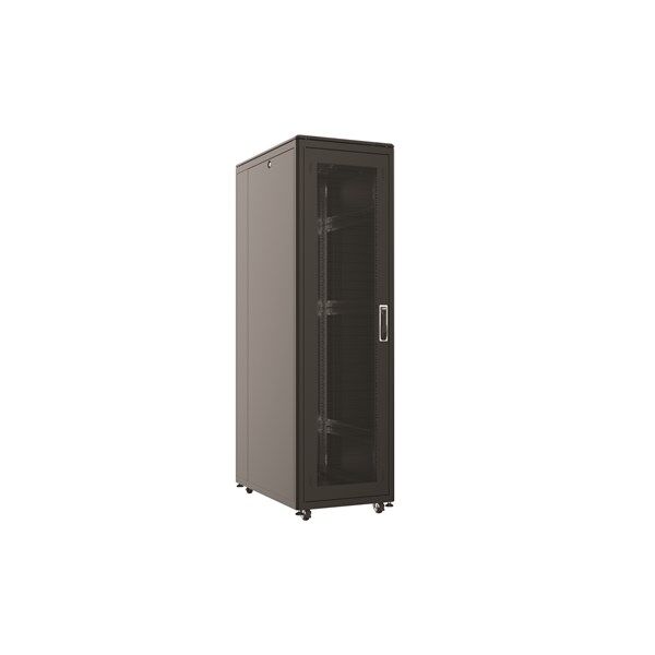 AGER 32U + 2li Fan 800x1000mm Dikili Tip Siyah Kabinet Vega AG-VB32U8010S1 Cam Kapak