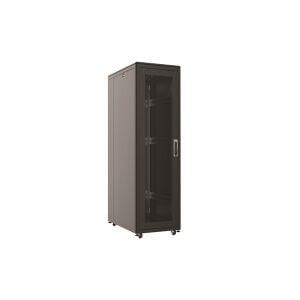 AGER 32U + 2li Fan 800x1000mm Dikili Tip Siyah Kabinet Vega AG-VB32U8010S1 Cam Kapak