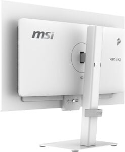 MSI 27 OLED PRO MAX 271UPXW12G 0.03MS 120HZ HDMI-DP Pivot Kurumsal Monitör 3840x160 Beyaz