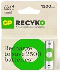 GP AA 1300 mAh Şarjlı Kalem Pil 4'lü Paket GP130AAHCEMTR-4LÜ