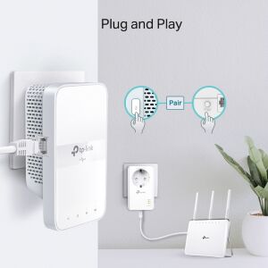 TP-LINK TL-WPA7617 KIT 1000 Mbps AV1000 PowerLine Ağ Adaptörü