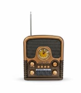 Everton Rt-743 Bluetooth Fm-Usb-Tf-Aux Şarjlı Nostaljik Radyo