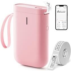 NIIMBOT D11 Pembe Termal Taşınabilir Bluetooth Etiket Yazıcısı