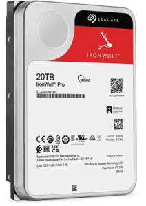 SEAGATE 3.5 20TB IRONWOLF PRO ST20000NT001 7200 RPM 256MB SATA-3 KURUMSAL NAS DİSKİ