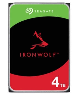 SEAGATE 4TB 3.5 IRONWOLF ST4000VN006 5400RPM 256MB SATA-3 Nas Diski