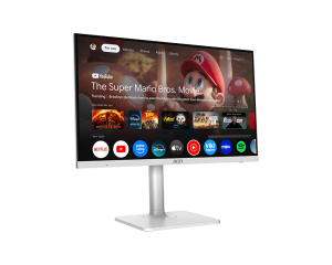 MSI 27 Flat IPS Modern 1ms 60Hz Pivot Beyaz Smart Monitör (3840x2160) MD272UPSW
