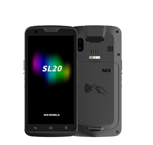 M3 Mobile 5.5  SL20W Wlan (2D) Karekod Android 11 El Terminali 4GB RAM/64GB