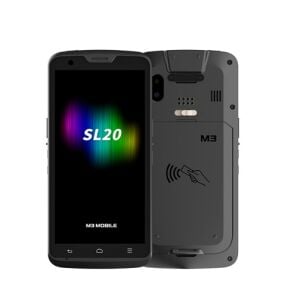 M3 Mobile 5.5  SL20W Wlan (2D) Karekod Android 11 El Terminali 4GB RAM/64GB