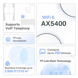 TP-LINK Deco X73-DSL Wıfı6 AX5400 VDSL Modem