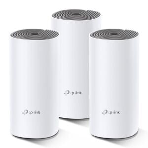 TP-LINK DECO E4-3P WIFI5 AC1200 Dual Band Mesh Router 3-lü set