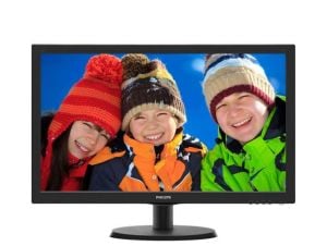 223V5LHSB2-00 21,5'' LED,1920x1080,5ms,Geniş,Parlak Siyah Monitör