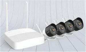 Tenda K4W-3TC 4 Kanal NVR Kayıt Cİhazı + 4 Adet Outdor Ip Wifi Bullet Kamera Set