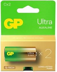 GP G-Tech LR14 Orta Boy Ultra Alkalin Pil 2'li Paket GP14AU-U2 C Boy