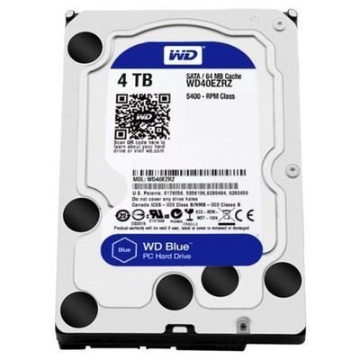 WD40EZRZ 4TB 3.5'' 5400RPM 64MB Sata3 Blue Masaüstü Dahili HardDisk