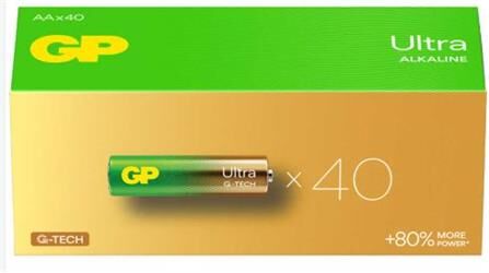 GP G-Tech LR6 AA Boy Ultra Alkalin Kalem Pil 40'lı Paket GP15AU-2B40
