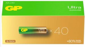 GP G-Tech LR6 AA Boy Ultra Alkalin Kalem Pil 40'lı Paket GP15AU-2B40