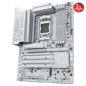 ASUS TUF GAMING X870-PRO WIFI7 W NEO DDR5 HDMI-DP TYPEC PCIE 5.0 AM5 ATX BEYAZ