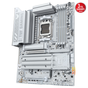 ASUS TUF GAMING X870-PRO WIFI7 W NEO DDR5 HDMI-DP TYPEC PCIE 5.0 AM5 ATX BEYAZ