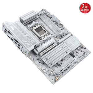 ASUS TUF GAMING X870-PRO WIFI7 W NEO DDR5 HDMI-DP TYPEC PCIE 5.0 AM5 ATX BEYAZ