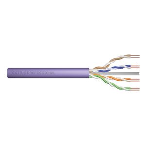 DIGITUS 500metre CAT6 Utp 23AWG Gri Makara Saf Bakır Kablo 0.50mm DK-1613-VH-5-GR
