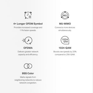 MERCUSYS Halo H70X Wıfı6 AX1800 Mesh Router 2li Set