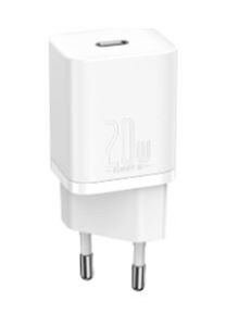 Baseus CCSUP-B02 Super Si QC Beyaz CCSUP-B02 20W Type-C Şarj Cihazı