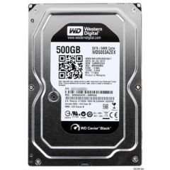WD5003AZEX 500GB 3.5'' 7200RPM 64MB Sata3 Black Masaüstü Gaming Dahili HDD