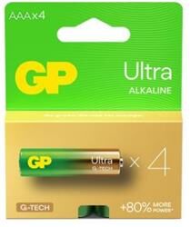 GP G-Tech LR03 AAA Boy Ultra Alkalin İnce Kalem Pil 4'lü Paket GP24AUMB-U4