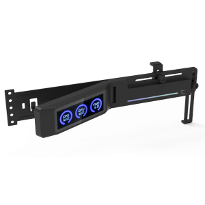 ZALMAN ZM-VS3 DS Black LCD Dijital Göstergeli 5 V ARGB USB 9 Pin Ayarlanabilir Ekran Kartı Destek Aparatı