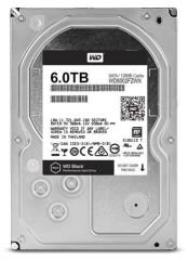 WD6003FZBX 6TB 3.5'' 7200RPM 256MB Sata3 Black Masaüstü Dahili HardDisk