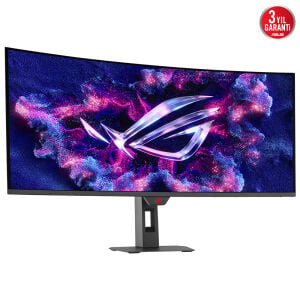 ASUS 34 OLED ROG STRIX XG34WCDG 0.03MS 175HZ HDMI-DP TYPEC Kavisli Gaming Monitör 3840x1440