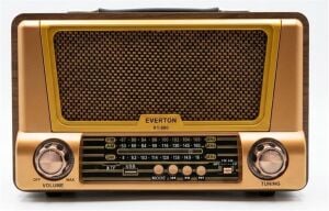 Everton Rt-580  Bluetooth Fm-Usb-Tf-Aux Şarjlı Nostaljik Radyo