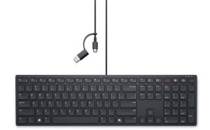 DELL Q TR KB525C PRO 580-BBSW Sessiz Kablolu TypeC Klavye