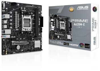 Asus PRIME A620M-E-CSM 6400mhz(OC) RGB M.2 AM5 mATX DDR5 Anakart