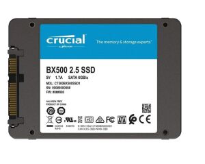 Crucial 500GB BX500 CT500BX500SSD1 2.5 550-500 MB-S 3D NAND SATA 3 Ssd Disk