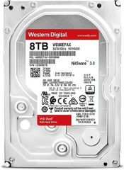 WD80EFAX 8TB 3.5'' 5400RPM 256MB Sata3 Red Nas Dahili HardDisk
