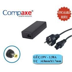 Compaxe CNH-158 Hp 30w 19v 1.58a 4.8 1.7 Notebook Adaptörü