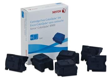 Xerox 108R01022 ColorQube 8900 Genuine Solid Ink Cyan Mavi 6 Stick