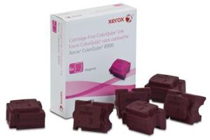 Xerox 108R01023 ColorQube 8900 Genuine Solid Ink Magenta Kırmızı 6 Stick