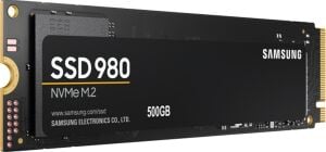Samsung 500GB 980 M.2 2280 NVMe 3100MB- s 2600MB-s MZ-V8V500BW Ssd Harddisk