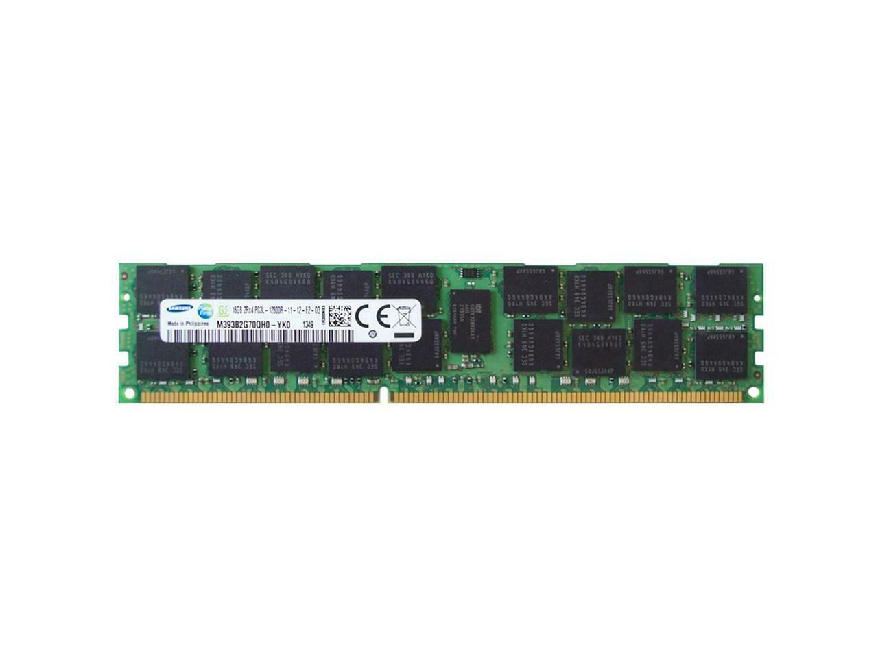 SAMSUNG 16GB DDR3 ECC RDIMM 1600Mhz 2Rx4 SUNUCU RAM