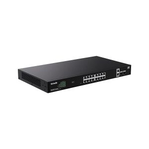 TENDA 16port PoE 250w 2-SFP Gigabit Cloud Yönetilebilir Switch TEG2220P-16-250W