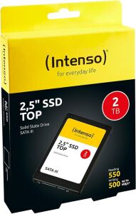 Intenso 2Tb 3812470 Top 550MB--500MB-s 2.5 Sata 3 Ssd