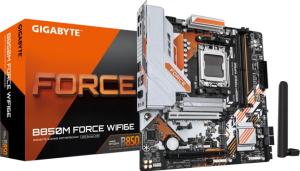 GIGABYTE B850M FORCE WIFI6E DDR5 HDMI-DP TYPEC PCIE 5.0 AM5 mATX