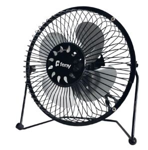 Feny FN-F87 Metal 360 Derece Dönebilen 6 Mini Masaüstü Fan